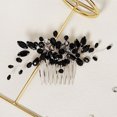 thumbnail image 2 of Crystal Hair Comb Wedding Bride Rhinestone Hair Comb Delicate Bridal Headpiece, 2 of 8