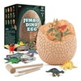 thumbnail image 1 of Juguetes de huevo de dinosaurio en un huevo gigante relleno con 14, 1 of 8