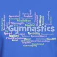 thumbnail image 3 of CafePress - Gymnastics Word Cloud T Shirt - Men's Classic Graphic Cotton T-Shirt, 3 of 4