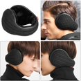 thumbnail image 2 of Cache-Oreilles d'Hiver, Cache-Oreilles Unisexe derrière la Tête Cache-Oreilles Pliant pour Hommes Femmes, 2 of 8