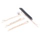 thumbnail image 1 of Pinzas Para El Cabello Irregulares De Horquilla De De Imitación Para Niñas Black_4Pcs Yinane Pinza para el cabello, 1 of 8