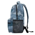 thumbnail image 3 of Jeiento 16 Inch Kids School Backpack Blue Fish Camo Water-Resistant Lightweight Daypack with Adjustable Straps & Multiple Organizer Pockets for Boys Girls Elementary School, 3 of 7