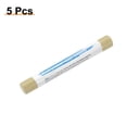 thumbnail image 3 of Uxcell 5pcs Wood Filler Sticks Wooden Wax Touch Up Furniture Repair Crayons for Scratch Cracks Hole Table Wood Floor, Pale Clay, 3 of 7