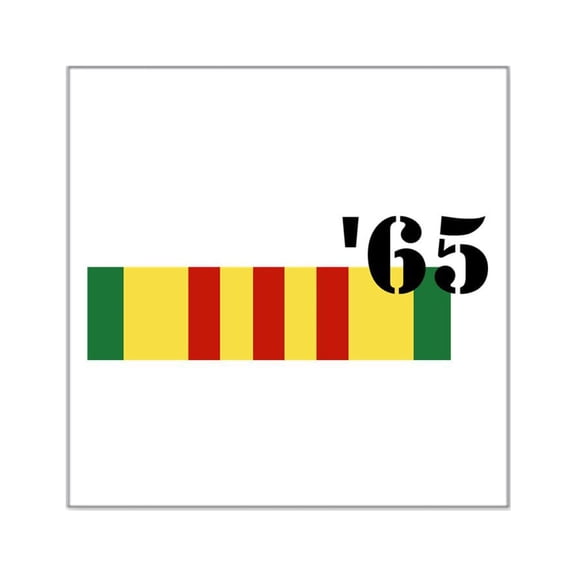 CafePress - Vietnam 65 Sticker - Square Sticker 3" x 3"