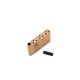 thumbnail image 1 of Soidarity Puente de guitarra eléctrica, bloque de latón, instrumento Musical de cobre, reemplazo de piezas resistentes al desgaste, guitarras Accesorios para instrumentos musicales Soidarity OD023679-00, 1 of 6