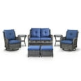 thumbnail image 3 of POCASSY 8 Piece Rattan Sofa Seating Group with Cushions, 3 of 11