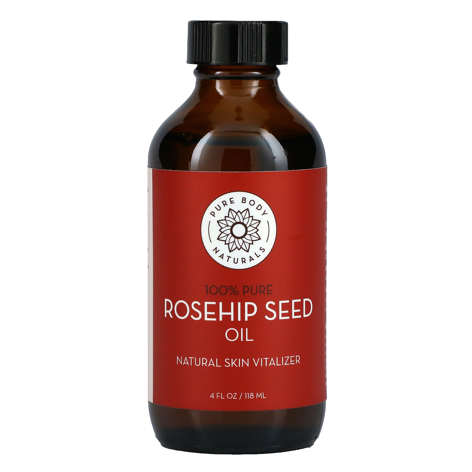 Pure Body Naturals, Rosehip Seed Oil, 4 fl oz (120 ml) Walmart Canada