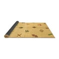 thumbnail image 2 of Ahgly Company Indoor Square Solid Brown Modern Area Rugs, 8' Square, 2 of 4