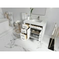 thumbnail image 4 of Willow Collections  36 in. W x 22 in. D Cambridge Right Offset Sink Bathroom Vanity with Countertop White 1.5" Empira White, 4 of 5