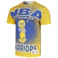thumbnail image 2 of Men's Mitchell & Ness Gold Golden State Warriors Hardwood Classics 1975 NBA Champions Champ City T-Shirt, 2 of 5