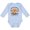 AE-Light Blue, variant on Leukemia Awareness Staying Strong Together and Orange Ribbon Boys or Girls Long Sleeve Baby Bodysuit