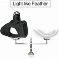 thumbnail image 2 of Ultralight Cat Harness and Leash Soft and Comfortable for Kitten Leak Proof Harness for Kittens and Rabbits (Gray, M), 2 of 5