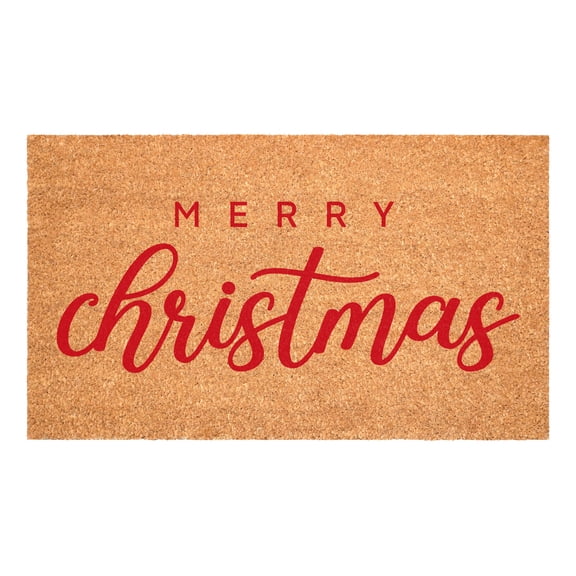 Calloway Mills 117402436 Red Classic Christmas Doormat 24" x 36"