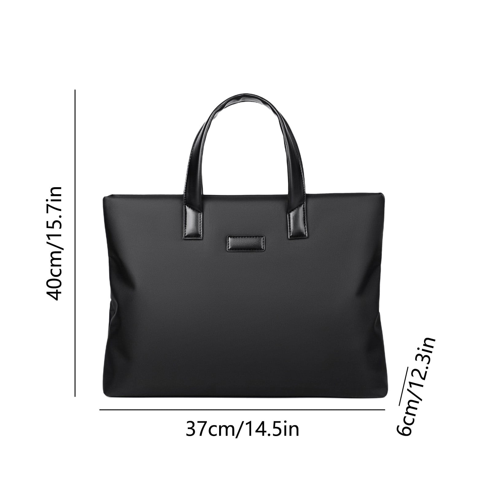 Father's Day Bag Portable Large-Capacity Cloth Briefcase for Documents Business Meeting and Training 14.57 x 11.02 x 2.36 in