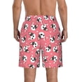 thumbnail image 3 of Kdxio French Bulldog Face Pattern Mens Casual Shorts - Drawstring Summer Beach Sports Shorts for Men, 3 of 9