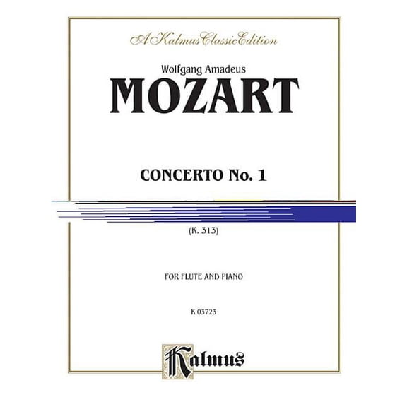 Flute Concerto No. 1, K. 313 (G Major) (Orch.): Part(s)