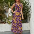 thumbnail image 5 of Baton Rouge - Floral Reversed Sleeveless Dress elegant dresses plus sizes cocktail dresses, 5 of 7