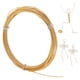 thumbnail image 1 of Alambre de cobre chapado en oro de 18 quilates, calibre 20, 10 metros (32,8 pies), para joyería, 1 of 9