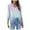 Pink1, variant on Diufon Plus Size Womens Cardigans Trendy Gradient Printed Coats Fall Casual 3/4 Sleeve Blouses