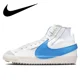 thumbnail image 3 of Nike Blazer 77 Jumbo - Zapatillas de skate para hombre y mujer, de piel de ante negra y roja, transpirables, antideslizantes, informales, para caminar, 3 of 5