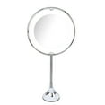thumbnail image 2 of Mirror Cosmético, 8 Pulgadas 10x Magnify Battery Suction Cup Cup Manapup Mirror 10x Instalar Fácil de Instalar 360 Rotación Para Maquillaje, 2 of 7