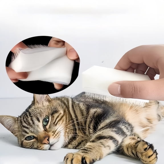 Cat Tongue Comb, Soft Texture Design, Massage Brush for Cats, Gentle Massage Brush for Pet Relaxation