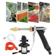 thumbnail image 4 of Lavadora de alta presión para coche Aramox, 12 V, portátil, 130 PSI, lavadora de alta presión, bomba de agua, kit de manguera, 80 W, potente limpiador de lavado para coche Khall 1.6122E+12, 4 of 6