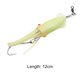 thumbnail image 3 of Accesorios de cebo de pesca con señuelo de falda de calamar luminoso para agua salada (luz blanca), 3 of 5