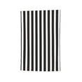 thumbnail image 5 of Black And White Stripes Garden Flag Vertical Double Sided Yard Outdoor Decoration 12.5 x 18 Inch Square, 5 of 7