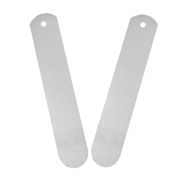 TEHAUX 2Pcs Sock Shaping Board for Socks in White Aluminum to Prevent Wrinkling and Maintain Shape