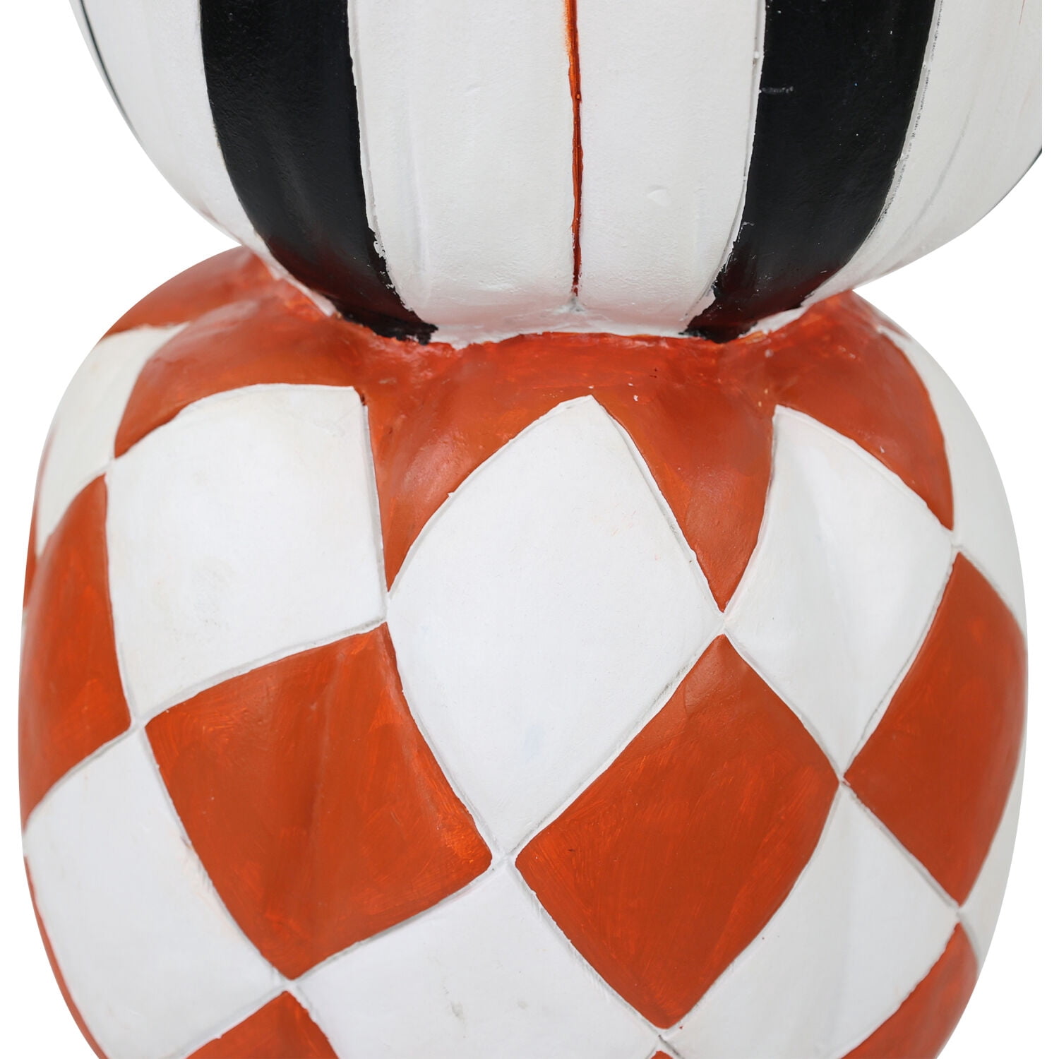 Haunted Hill Farm 30.5 in Halloween Stacked Pumpkin Trio Decoration, HHRS031-PMP0-MLT