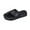 #186-Black, variant on Women’s Flat Trendy Dressy Womans Summer Wedge Sandals with Comfortable Flatform Arch Support Walking Outdoor