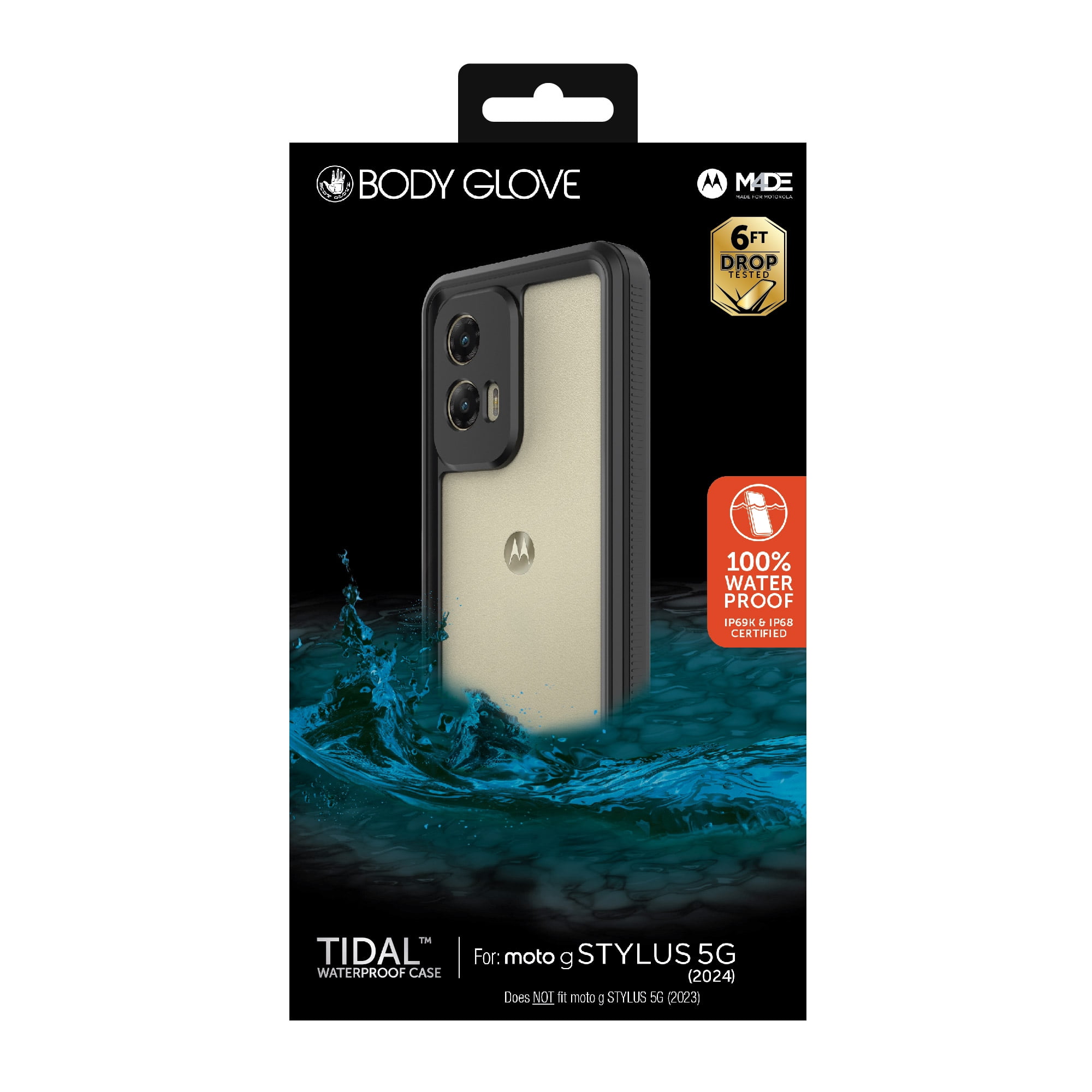 Body Glove Tidal Waterproof Phone Case for Motorola moto g STYLUS
