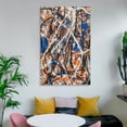 thumbnail image 6 of Jackson Pollock Canvas Wall Art Framed 《Untitled No.15》 Print Paintings Poster Canvas Poster Wall Art Picture Prints Hanging Photo Gift Decor Home Posters Artworks 24x36inch(60x90cm), 6 of 6