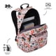 thumbnail image 5 of TOTTO Mochila Escolar Grande para Niña Porta Laptop 14 Repelente a Líquidos | 20 L ACUARELA, 5 of 5