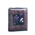 thumbnail image 2 of Serta Plush Heated Throw, 50x60 inch, Purple, 2 of 10