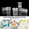 thumbnail image 3 of 10pcs Plastic Measuring Cup Laboratory Graduated Measuring Cup Liquid Measure Cup, 3 of 6