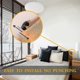thumbnail image 3 of 4 Pack Headboard Stoppers, Adjustable Threaded Bed Frame Anti-shake Tool Bed Wall Stopper, Prevent Rocking Headboard, 3 of 5