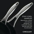 thumbnail image 4 of Circulon 2 Qt. SteelShield C Series Tri Ply Clad Nonstick Saucepan with Lid, Silver, 4 of 19