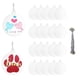thumbnail image 5 of Adornos Navideños de Acrílico Perfecl Espacios en Blanco para Llavero, 5 of 7