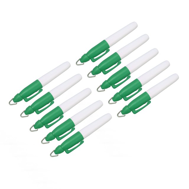 10Pcs Marker Pen Golfing Ball Line Marker Alignment Tool Oil Based Waterproof Portable For Drawing Coloring