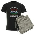 thumbnail image 6 of CafePress - Chillin' With My Gnomies Men's Dark Pajamas - Men's Dark Loose Fit Cotton Pajama Set, 6 of 7