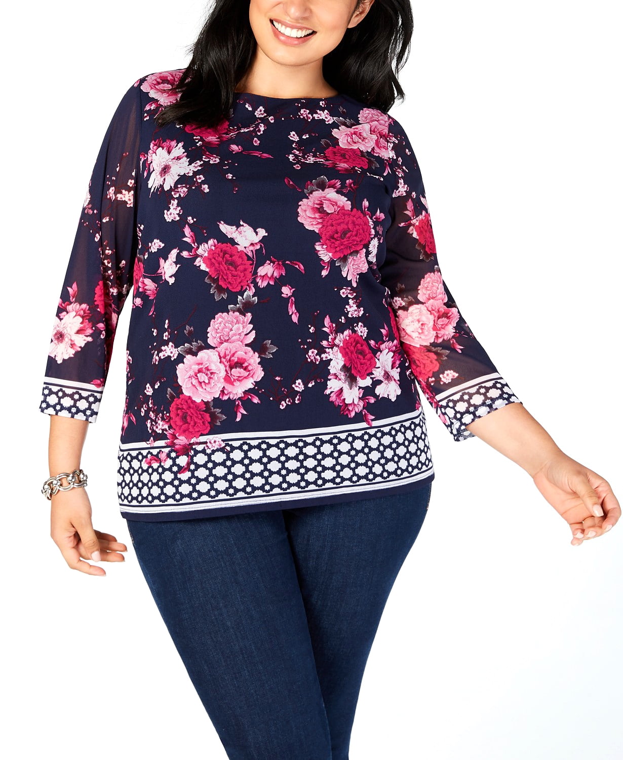 women's plus size charter club tops