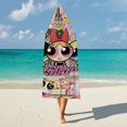 thumbnail image 5 of The Powerpuff Girls Wearable Blanket Cloak Arctic Velvet Hooded Blanket Soft Fuzzy Hoodie Blanket Cape for Adults Kids 40"x50", 5 of 8