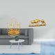 thumbnail image 2 of Organizador de tazas giratorio con escultura de toro, moderno soporte de drenaje de metal, arte Feng Shui de oso, y ganado, mueble de escritorio,, 2 of 8