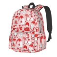 thumbnail image 1 of Disketp Gnome Merry Christmas Mochila Escolar de Gran Capacidad y Peso Ligero, Mochila de Viaje Ideal para Escuela, Trabajo y Uso Diario, Cómoda y con Estilo, 1 of 8