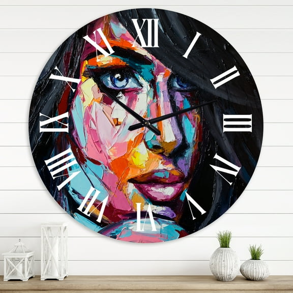 Designart 1 in Quartz Modern/Contemporary Wall Clock
