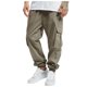 thumbnail image 1 of Pantalones cargo de color liso para hombre, aptos para todas las estaciones, con bolsillos. Mono deportivo informal de poliéster., 1 of 7