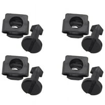 4X Engine Cover Undertray Wheel Arch Screw Plastic Black for 91501-SS8-A01, 91601-SS8-A01