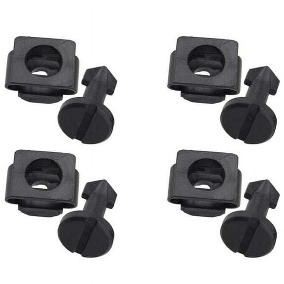 4X Engine Cover Undertray Wheel Arch Screw Plastic Black for 91501-SS8-A01, 91601-SS8-A01